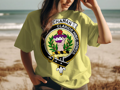 Buchanan Scottish Clan Crest Highland Games T-Shirt - Living Stone Gifts