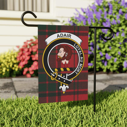 Adair Clan Scottish Tartan Garden Flag