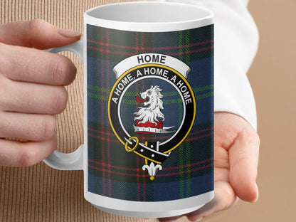Scottish Clan Crest Tartan Plaid Mug Home Symbol Design - Living Stone Gifts