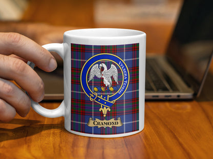 Traditional Cramond Scottish Clan Plaid Tartan Coffee Mug - Living Stone Gifts