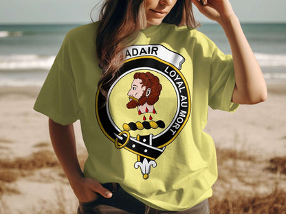 Adair Scottish Clan Crest Highland Games T-Shirt - Living Stone Gifts