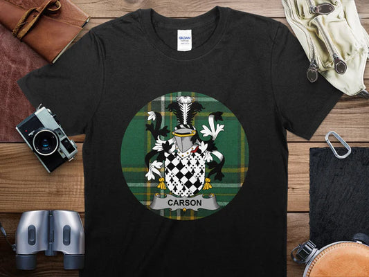 Personalized Irish Surname Coat of Arms T-Shirt