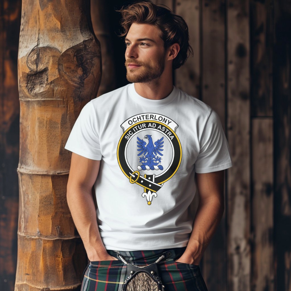 Ochterlonny Clan Scottish Crest Highland Games T-Shirt - Living Stone Gifts