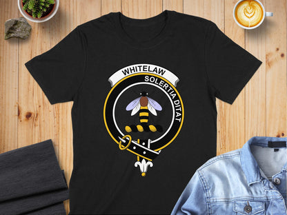 Whitelaw Clan Crest Highland Games T-Shirt - Living Stone Gifts