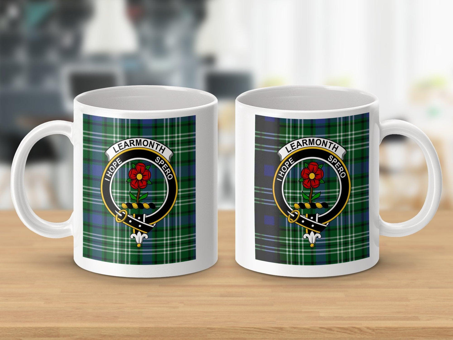 Traditional Learnmonth Tartan Design Scottish Plaid Mug - Living Stone Gifts