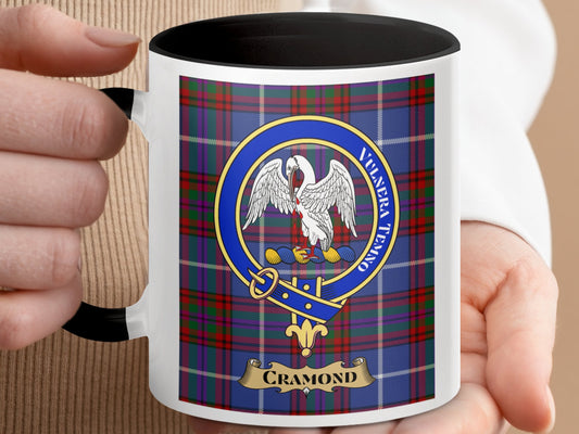 Traditional Cramond Scottish Clan Plaid Tartan Coffee Mug - Living Stone Gifts