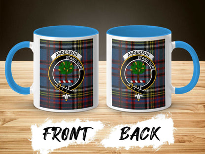 Anderson Stand Sure Scottish Tartan Pattern Mug - Living Stone Gifts