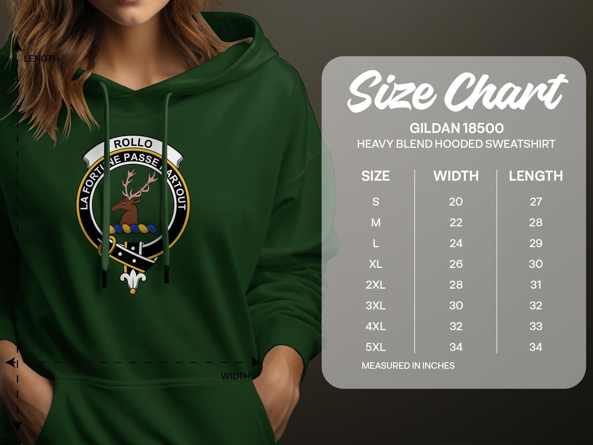 Rollo Clan Crest T-Shirt, Hoodie, Sweatshirt | La Fortune Passe Partout Apparel