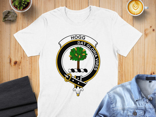 Hogg Clan Crest Highland Games Festival Wear T-Shirt - Living Stone Gifts