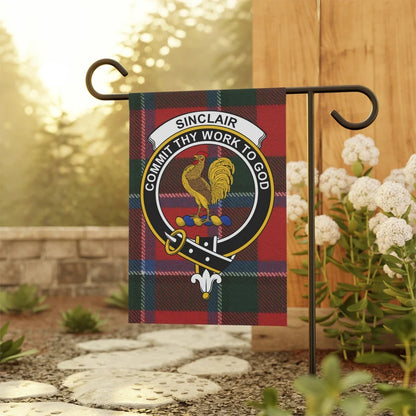 Personalized Scottish or Irish Clan Garden Flag