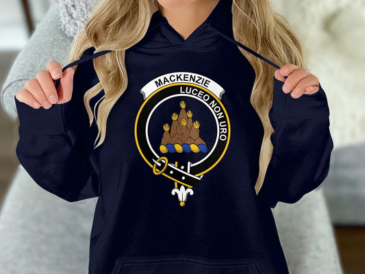 Mackenzie Clan Crest Scottish Heritage T-Shirt Hoodie Sweatshirt Apparel