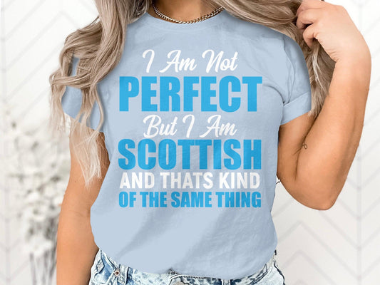 Perfect Scottish Of The Same Thing Text T-Shirt, Unique Casual Wear, Unisex Sweatshirt