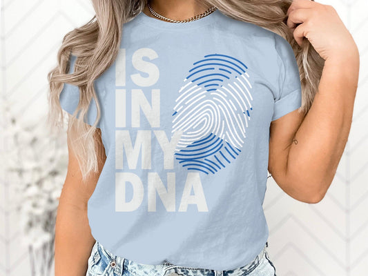 Unique Fingerprint DNA Design T-Shirt, Graphic Tee for Science Lovers