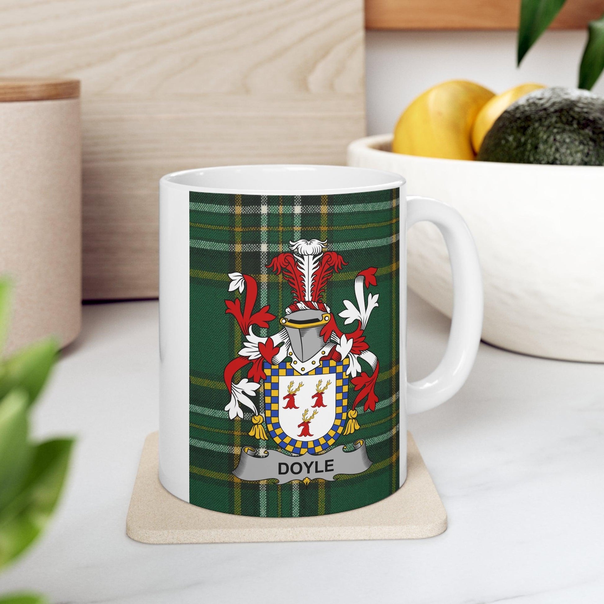 Doyle Coat Of Arms Irish Mug