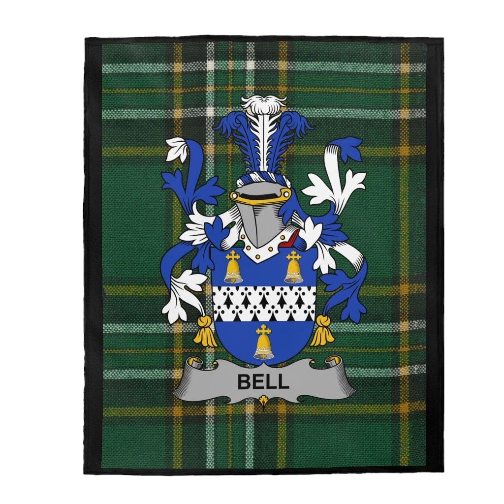Bell Coat Of Arms Irish Blanket