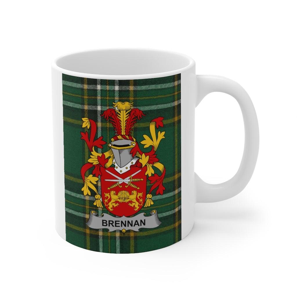 Brennan Coat Of Arms Irish Mug
