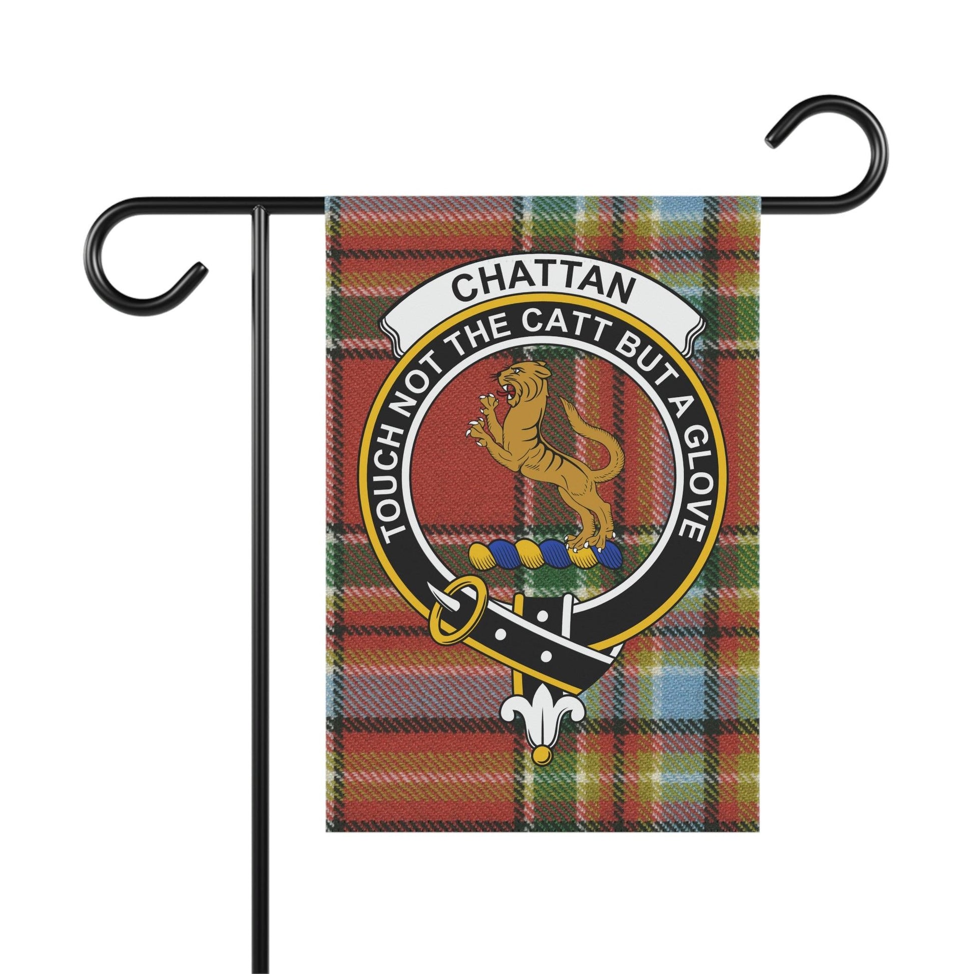 Chattan Clan Scottish Tartan Flag, Chattan Garden Banner, Scottish Flag, Scottish Clan Gift, Scotland Flag