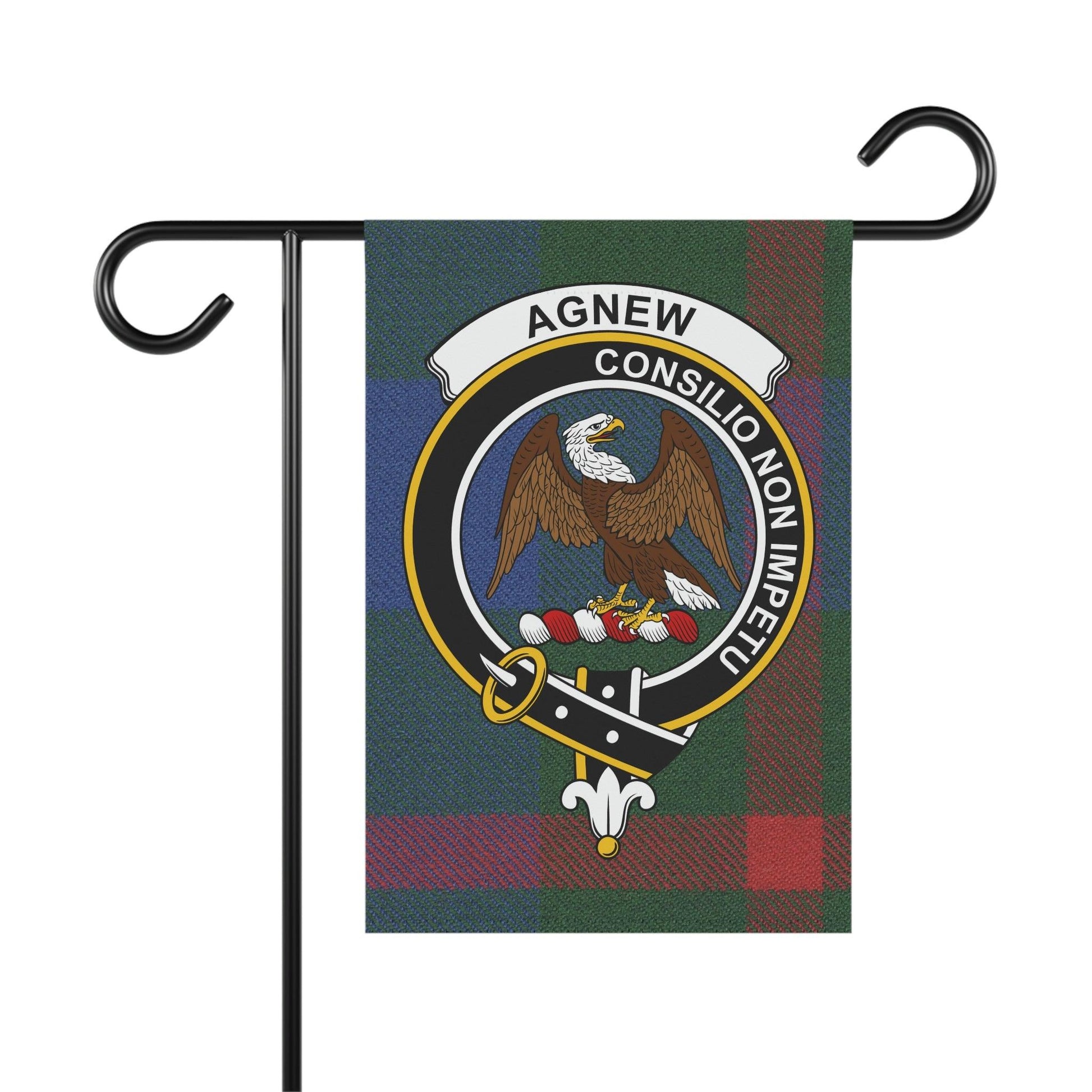Clan Agnew Scottish Tartan Flag, Agnew Garden Banner, Scottish Flag, Scottish Clan Gift, Scotland Flag