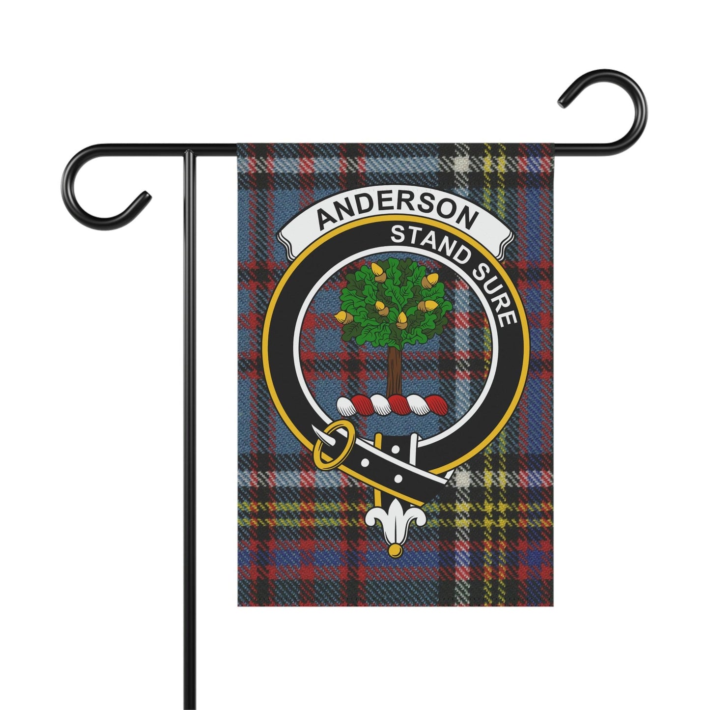 Clan Anderson Scottish Tartan Flag, Anderson Garden Banner, Scottish Flag, Scottish Clan Gift, Scotland Flag