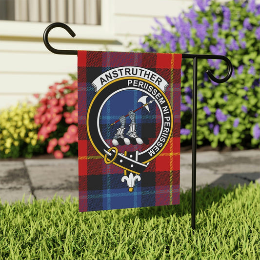 Clan Anstruther Scottish Tartan Flag, Anstruther Garden Banner, Scottish Flag, Scottish Clan Gift, Scotland Flag
