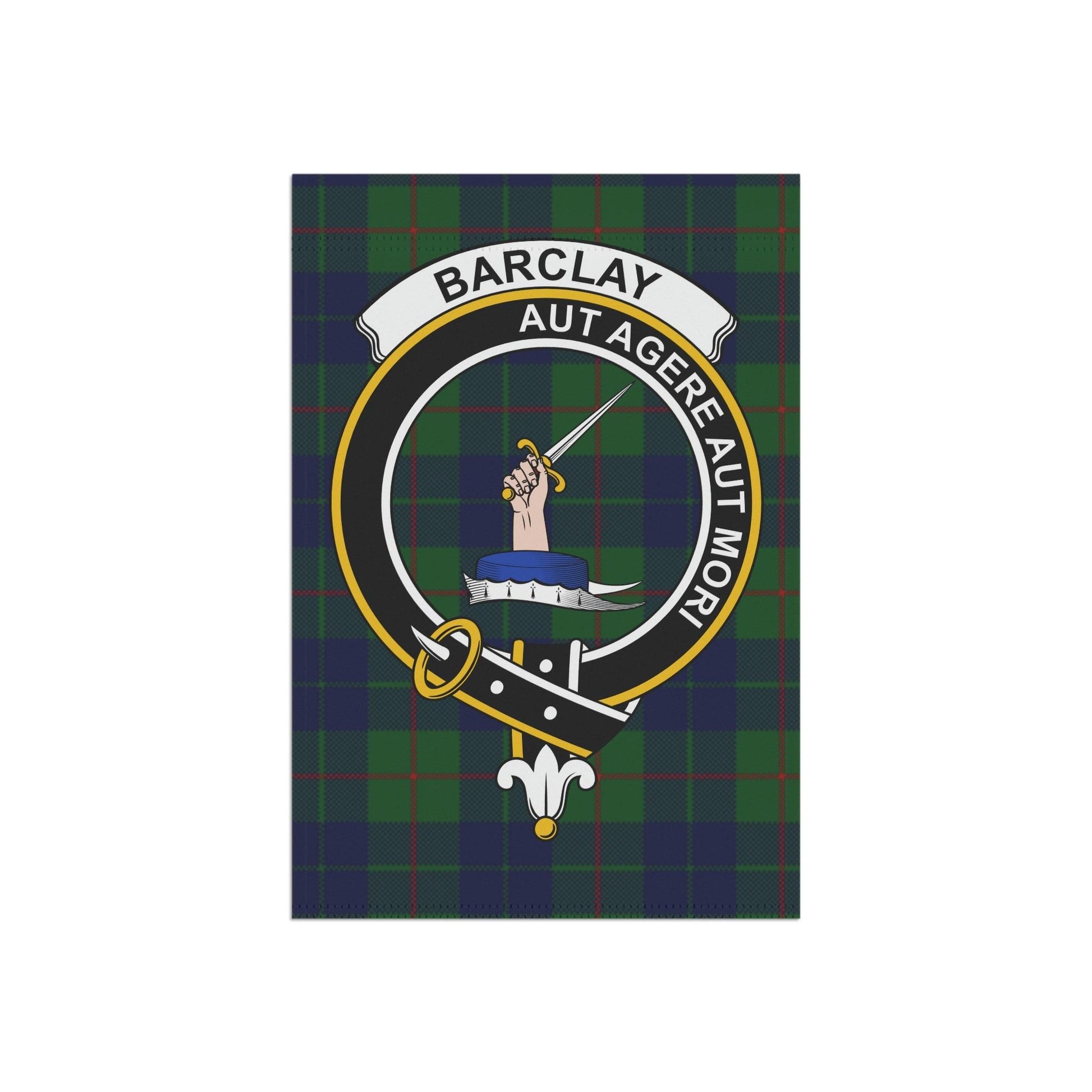 Clan Barclay Scottish Tartan Flag, Barclay Garden Banner, Scottish Flag, Scottish Clan Gift, Scotland Flag