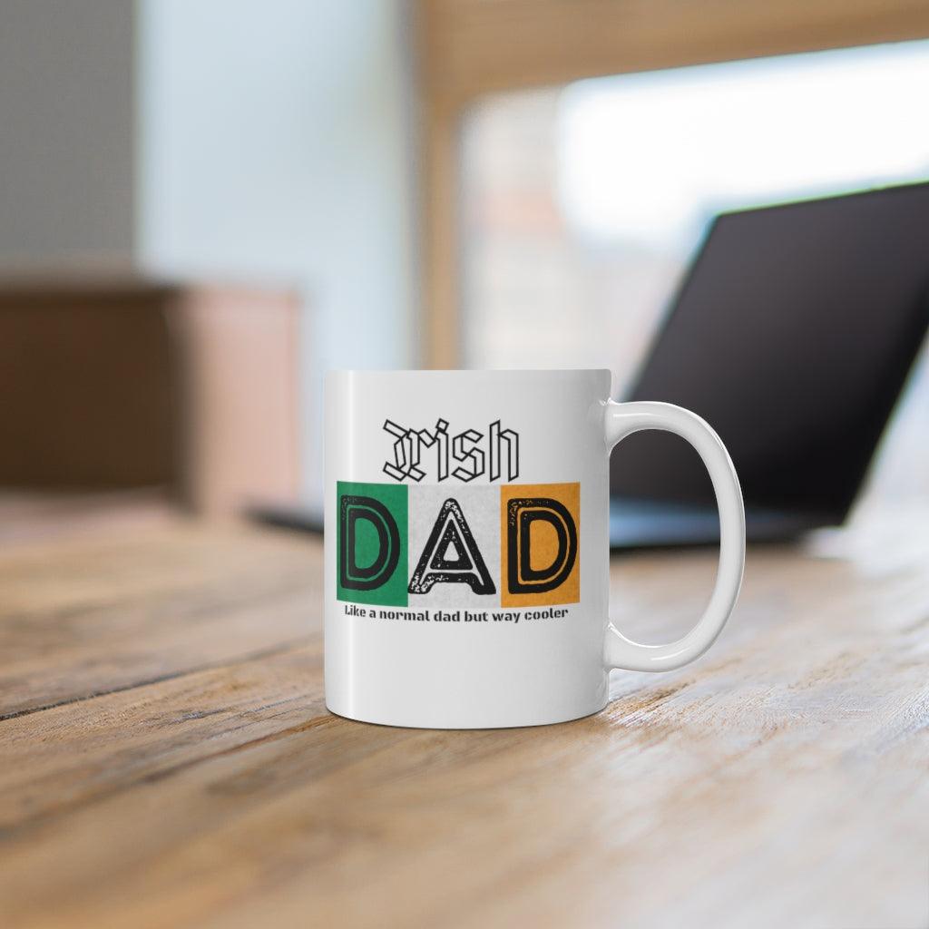 Cool Irish Dad Fathers Day Mug