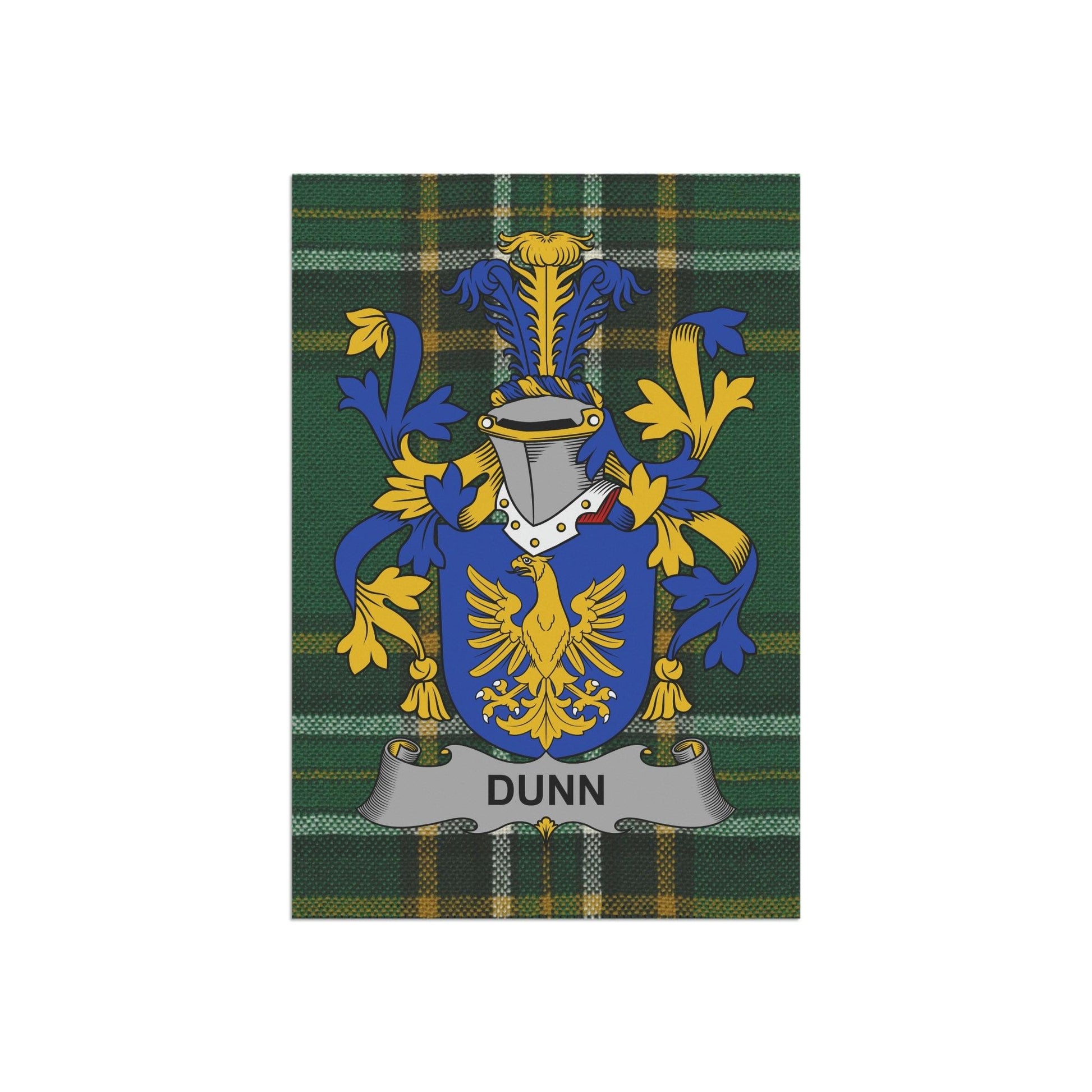 Dunn Coat Of Arms Irish Garden Flag