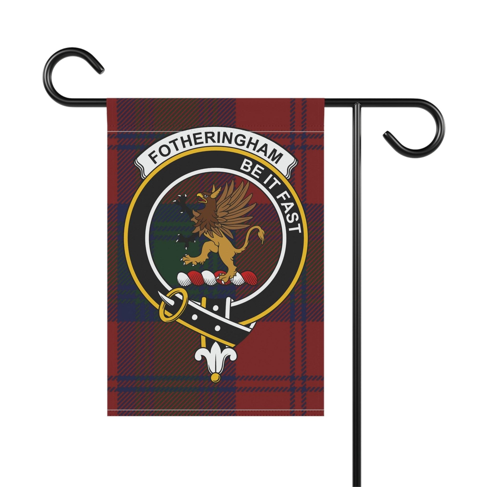 Fotheringham Clan Scottish Tartan Flag, Fotheringham Garden Banner, Scottish Flag, Scottish Clan Gift, Scotland Flag