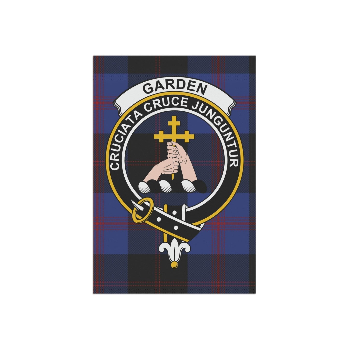 Garden Clan Scottish Tartan Flag, Garden Clan Garden Banner, Scottish Flag, Scottish Clan Gift, Scotland Flag