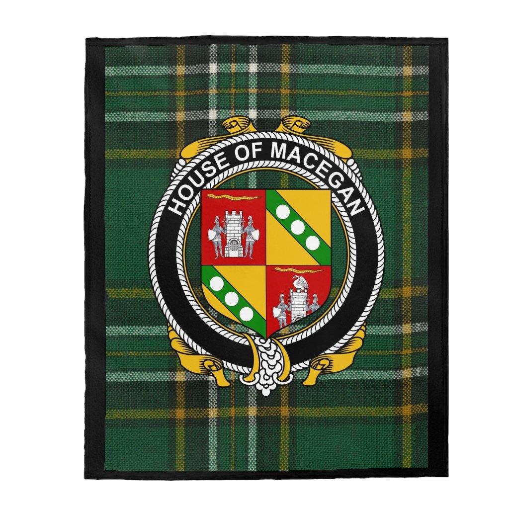 House Of MacEgan Irish Tartan Blanket