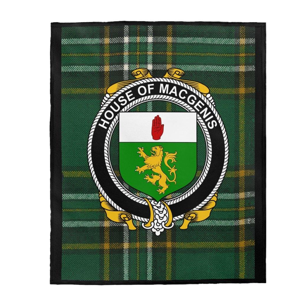 House Of MacGenis Irish Tartan Blanket