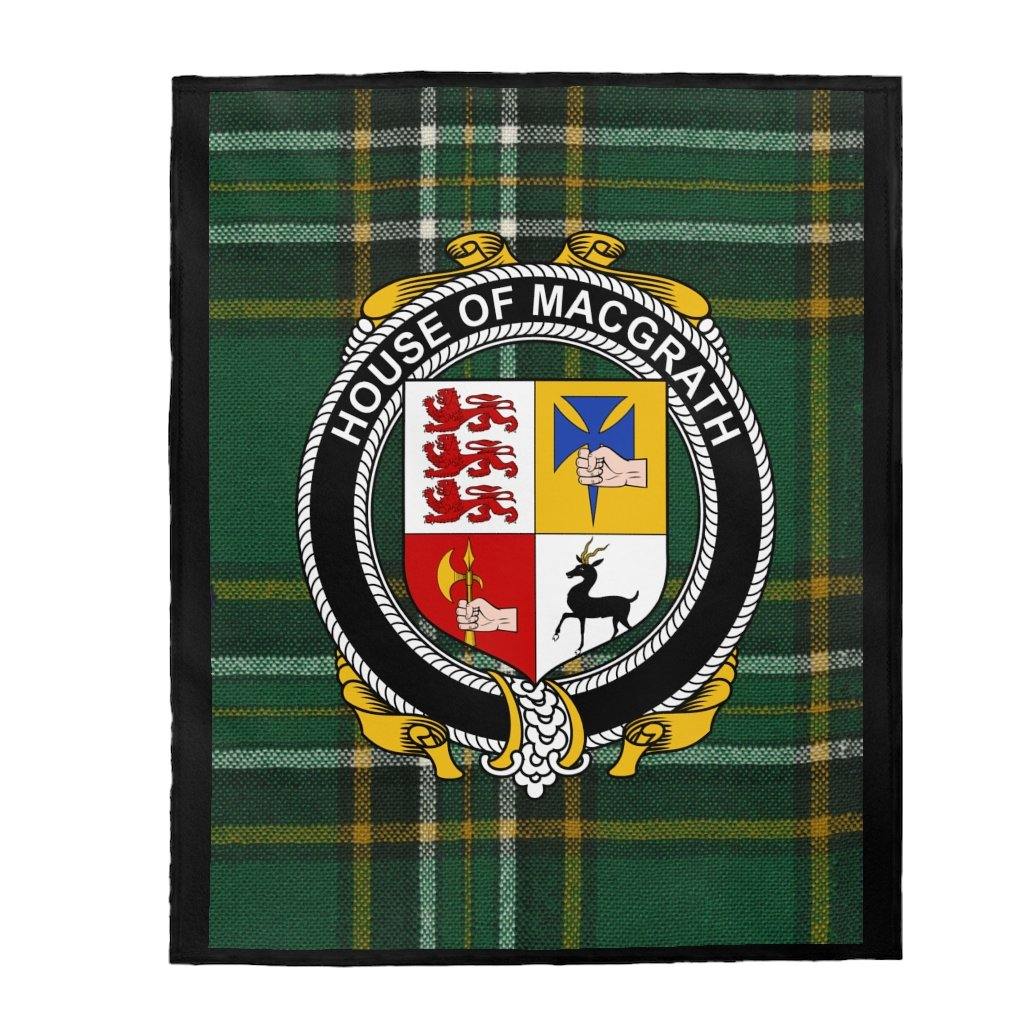 House Of MacGrath Irish Tartan Blanket