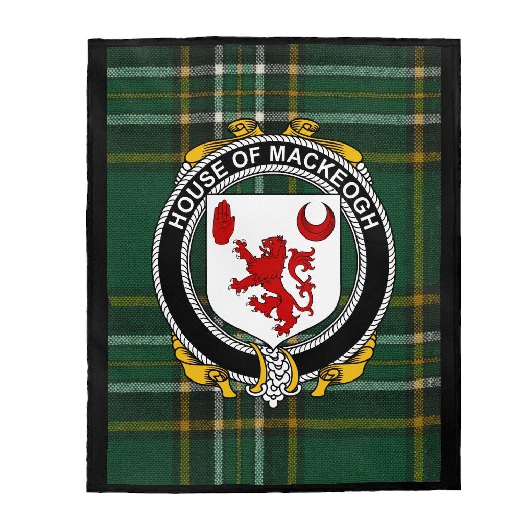 House Of MacKeogh Irish Tartan Blanket