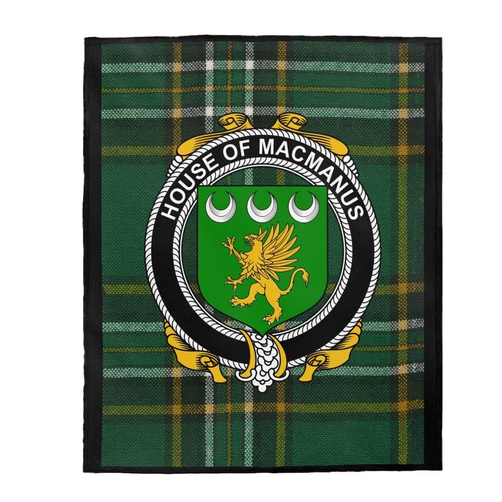 House Of MacManus Irish Tartan Blanket