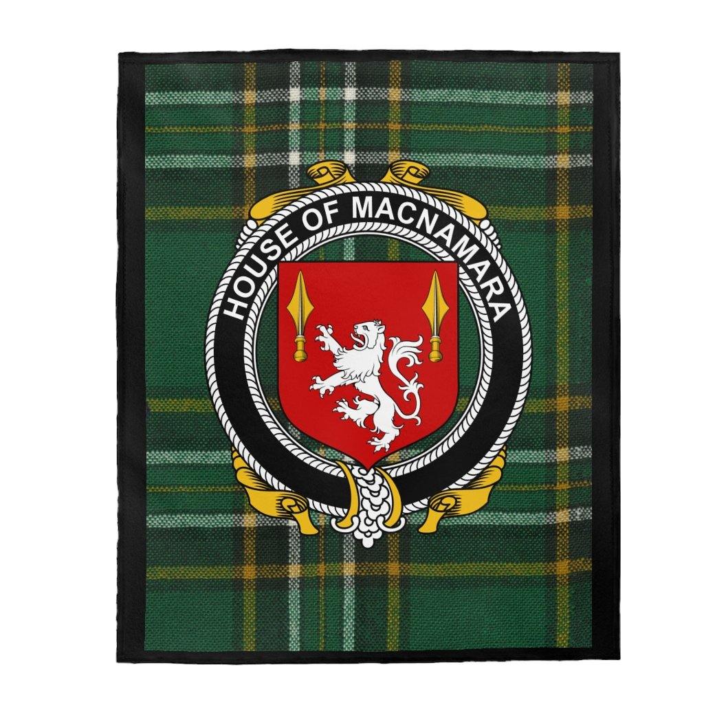 House Of MacNamara Irish Tartan Blanket