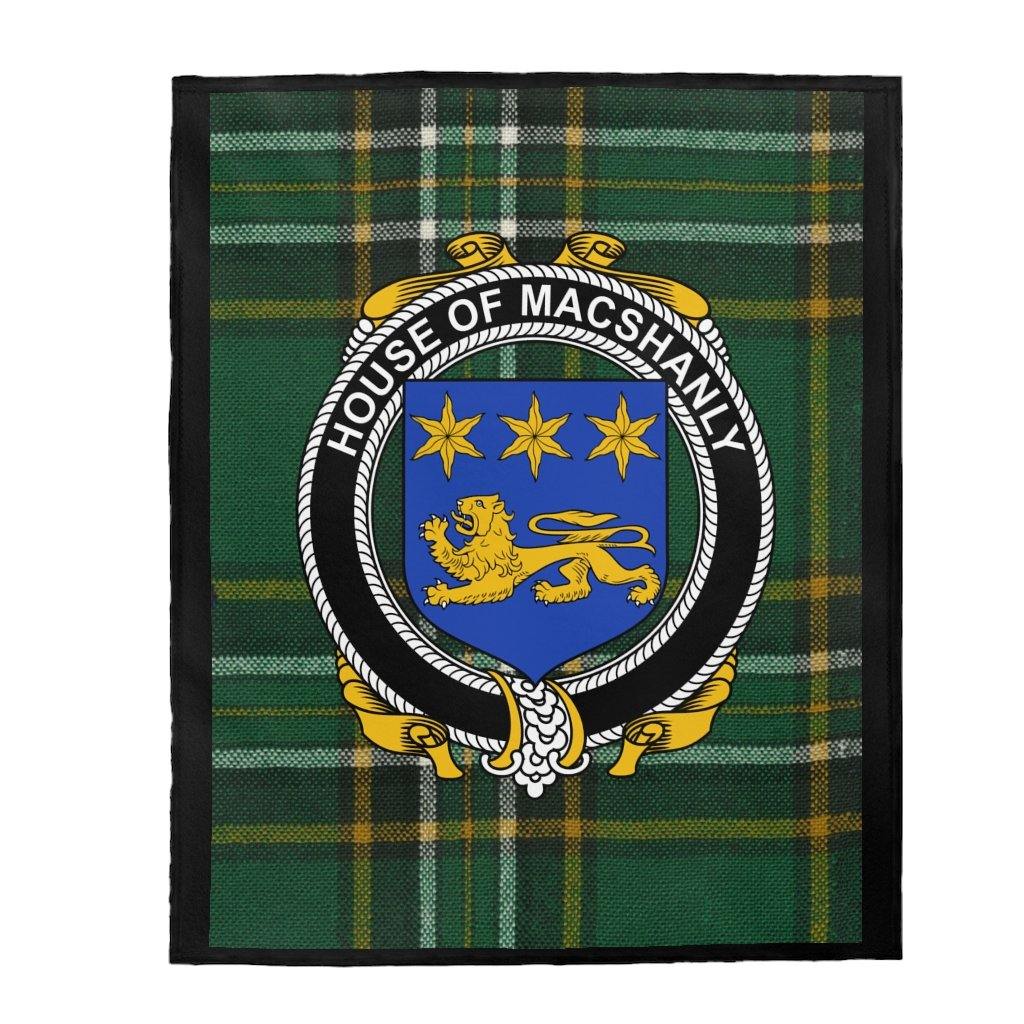 House Of MacShanly Irish Tartan Blanket