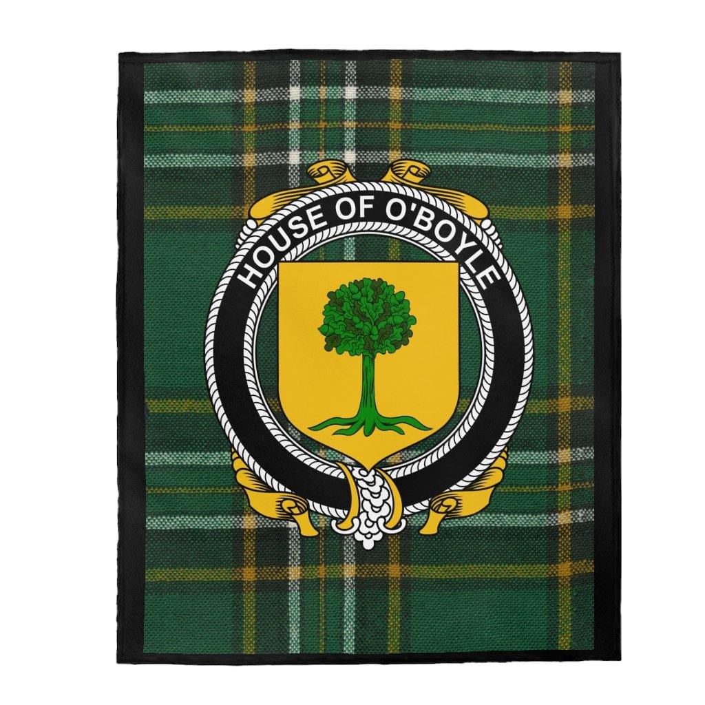 House Of O'Boyle Irish Tartan Blanket