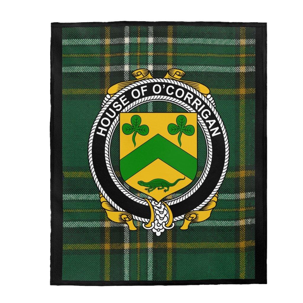 House Of O'Corrigan Irish Tartan Blanket