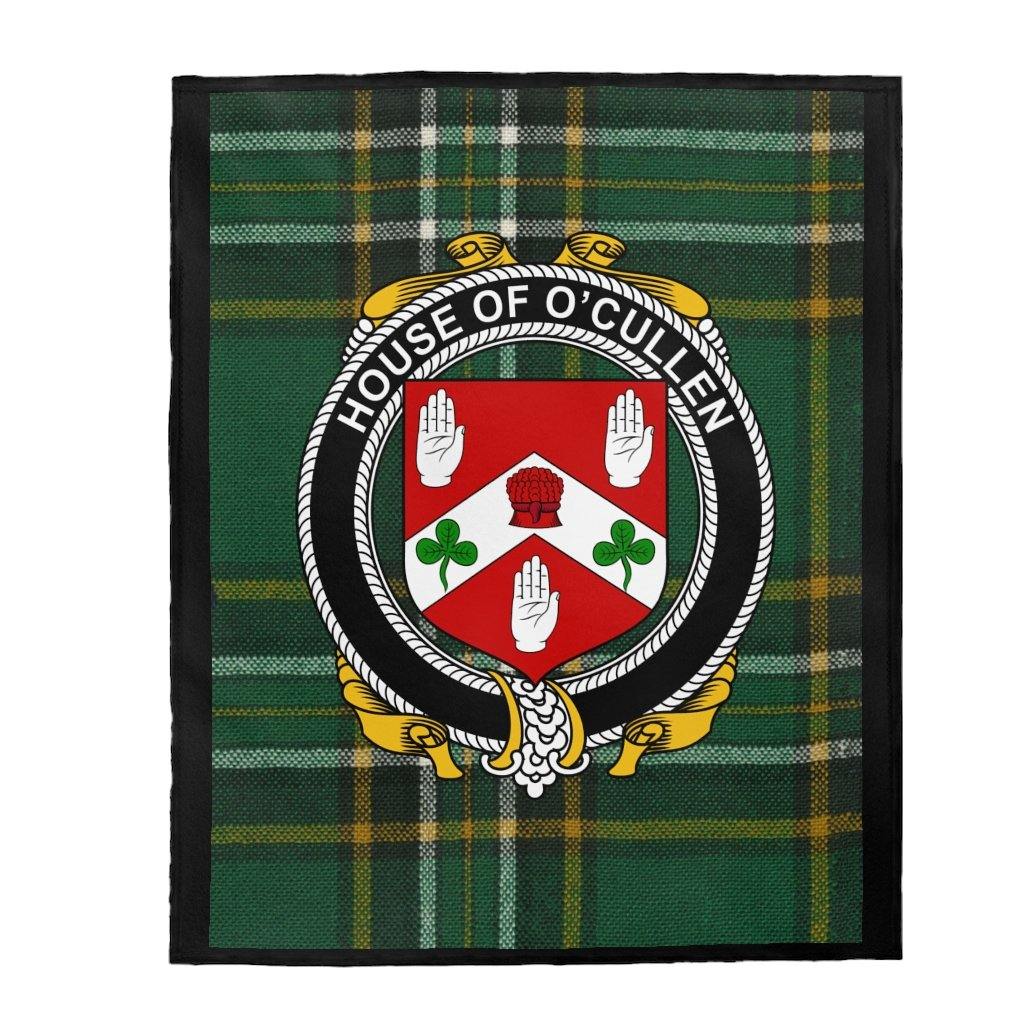 House Of O'Cullen Irish Tartan Blanket