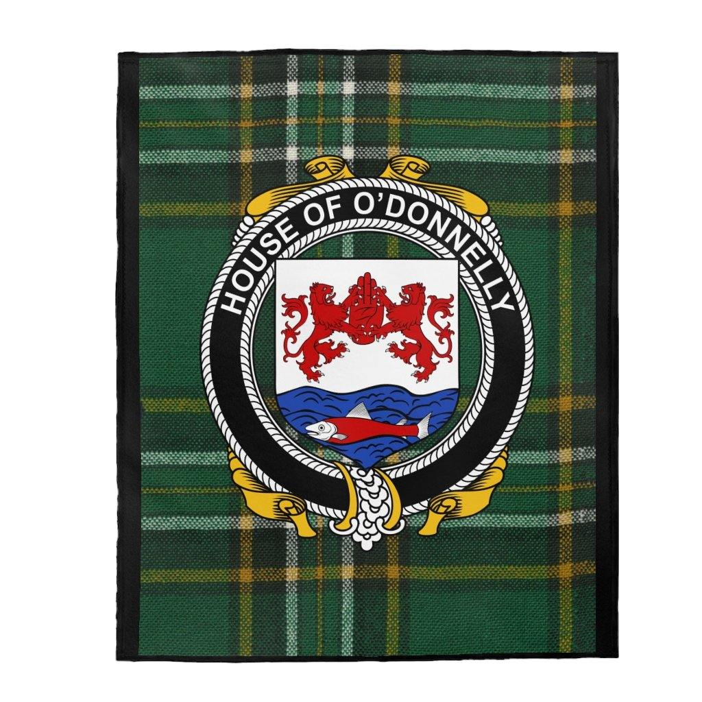 House Of O'Donnelly Irish Tartan Blanket