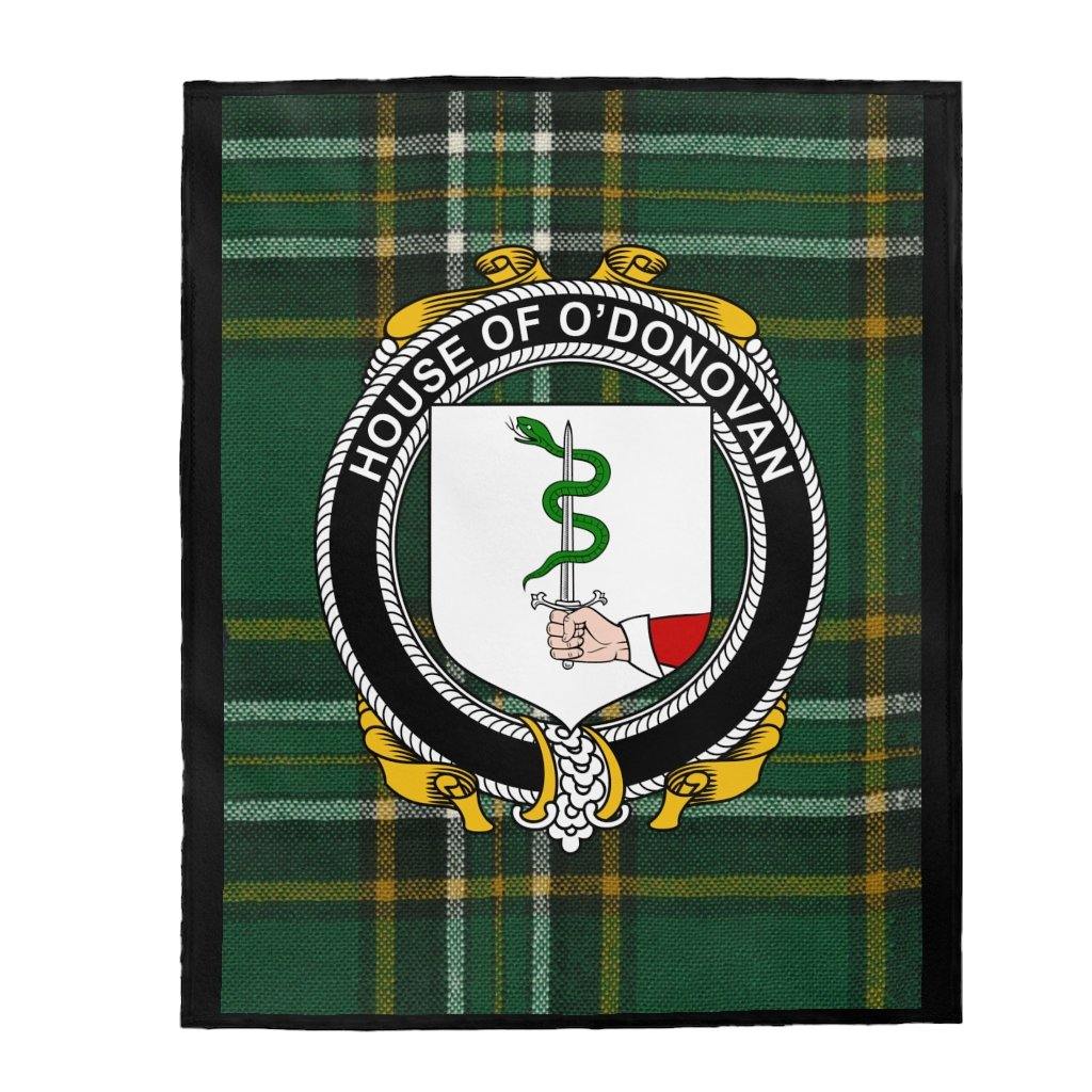 House Of O'Donovan Irish Tartan Blanket
