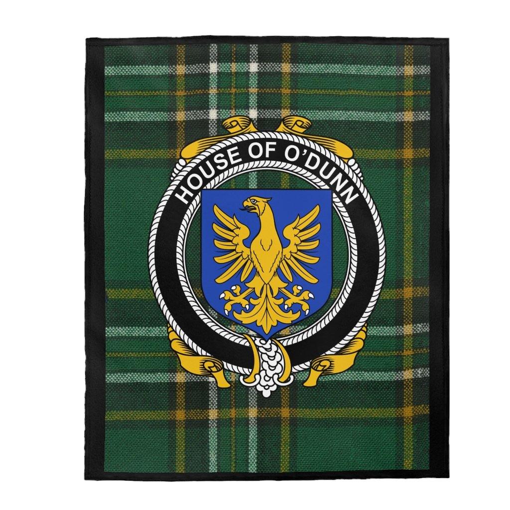 House Of O'Dunn Irish Tartan Blanket