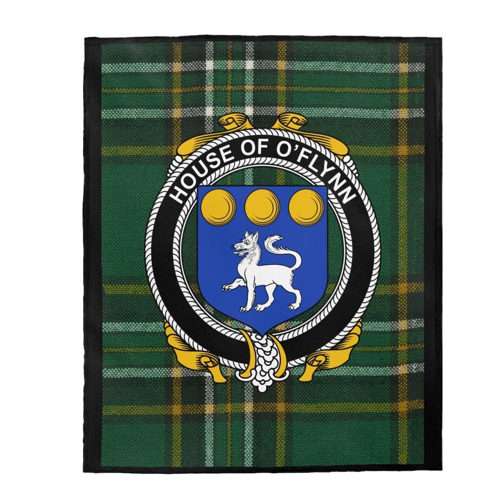 House Of O'Flynn Irish Tartan Blanket
