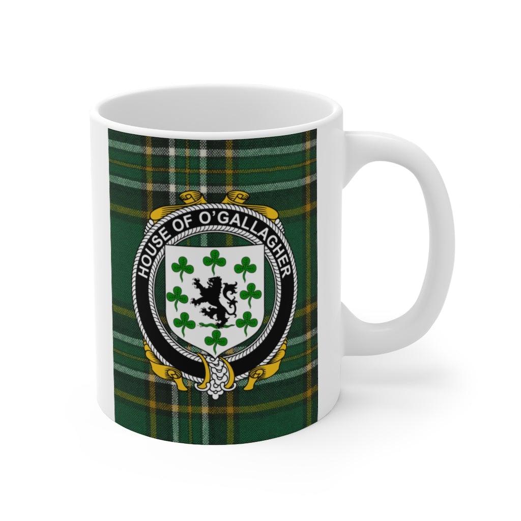 House Of O'Gallagher Irish Tartan Mug