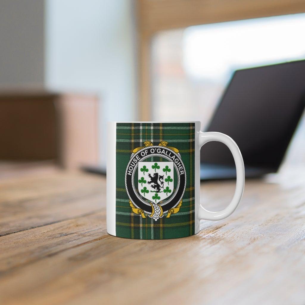 House Of O'Gallagher Irish Tartan Mug