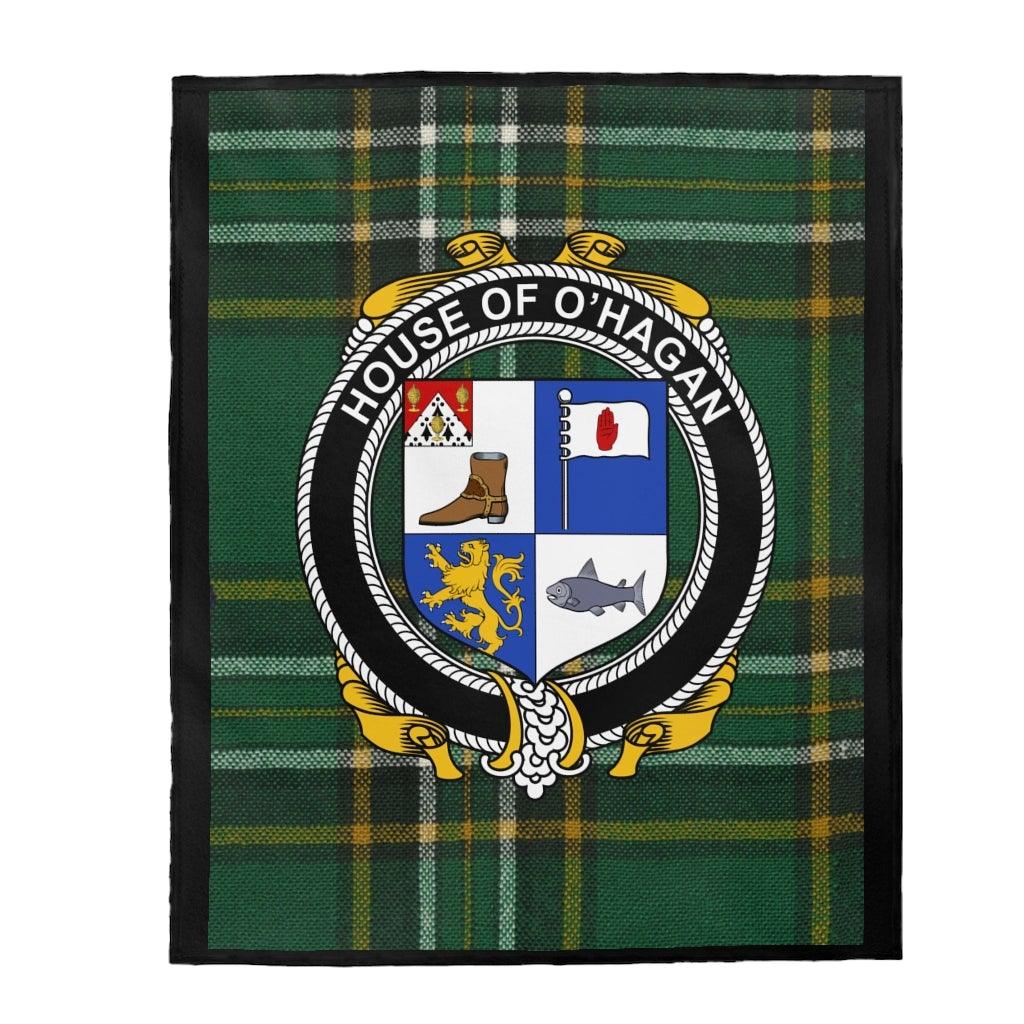 House Of O'Hagan Irish Tartan Blanket