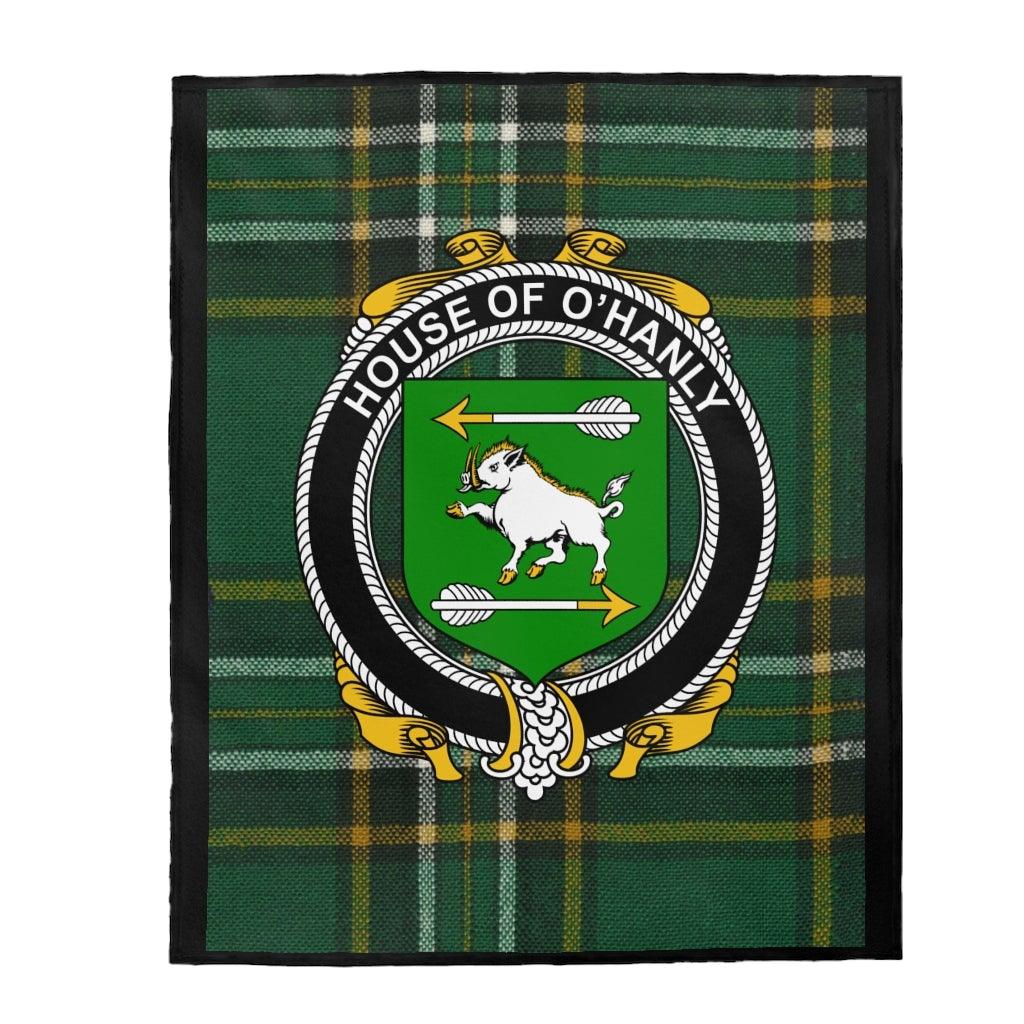 House Of O"Hanley Irish Tartan Blanket