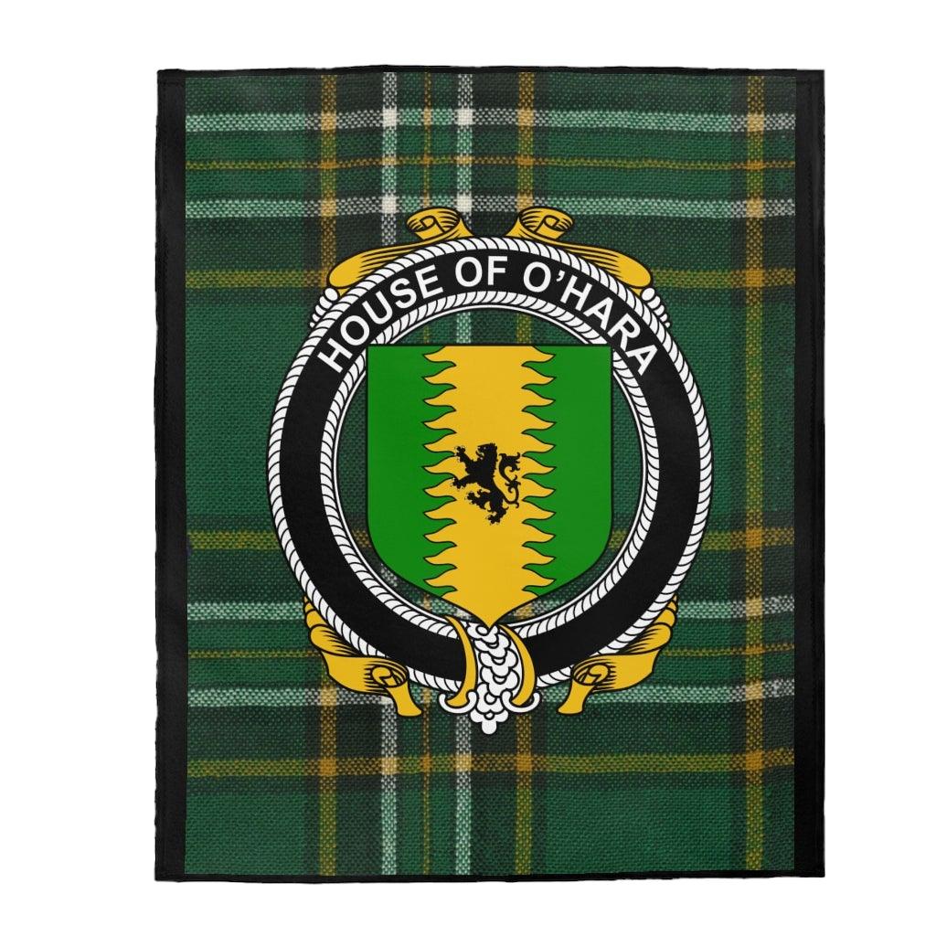 House Of O'Hara Irish Tartan Blanket