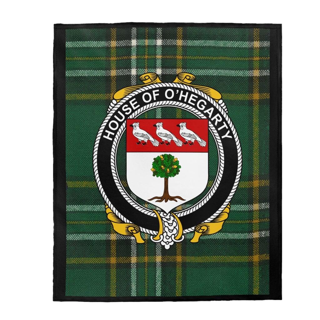 House Of O'Hegarty Irish Tartan Blanket