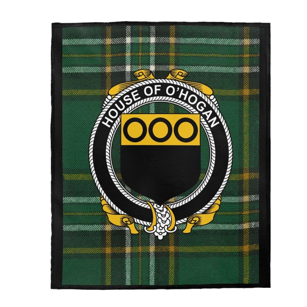 house Of O'Hogan Irish Tartan Blanket